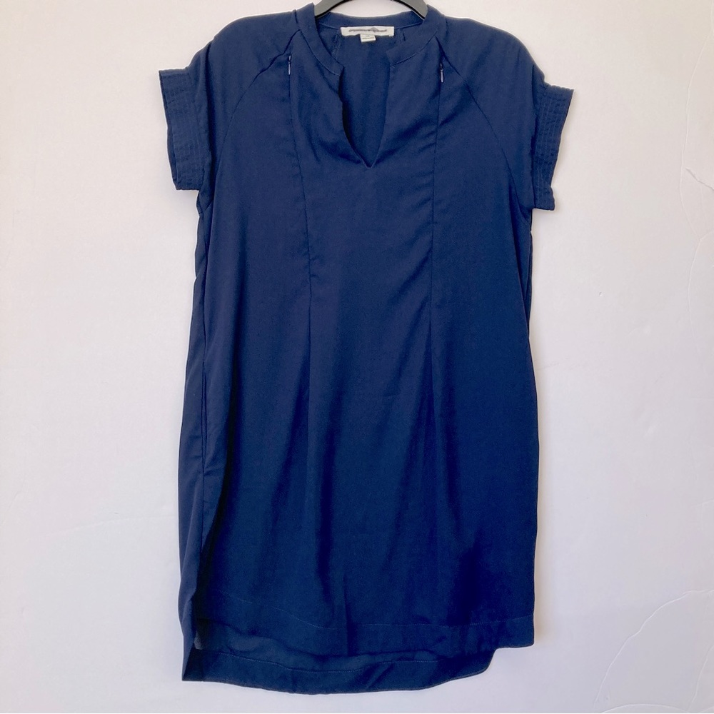 Loyal Hana Navy Blue Maternity Shift Dress
